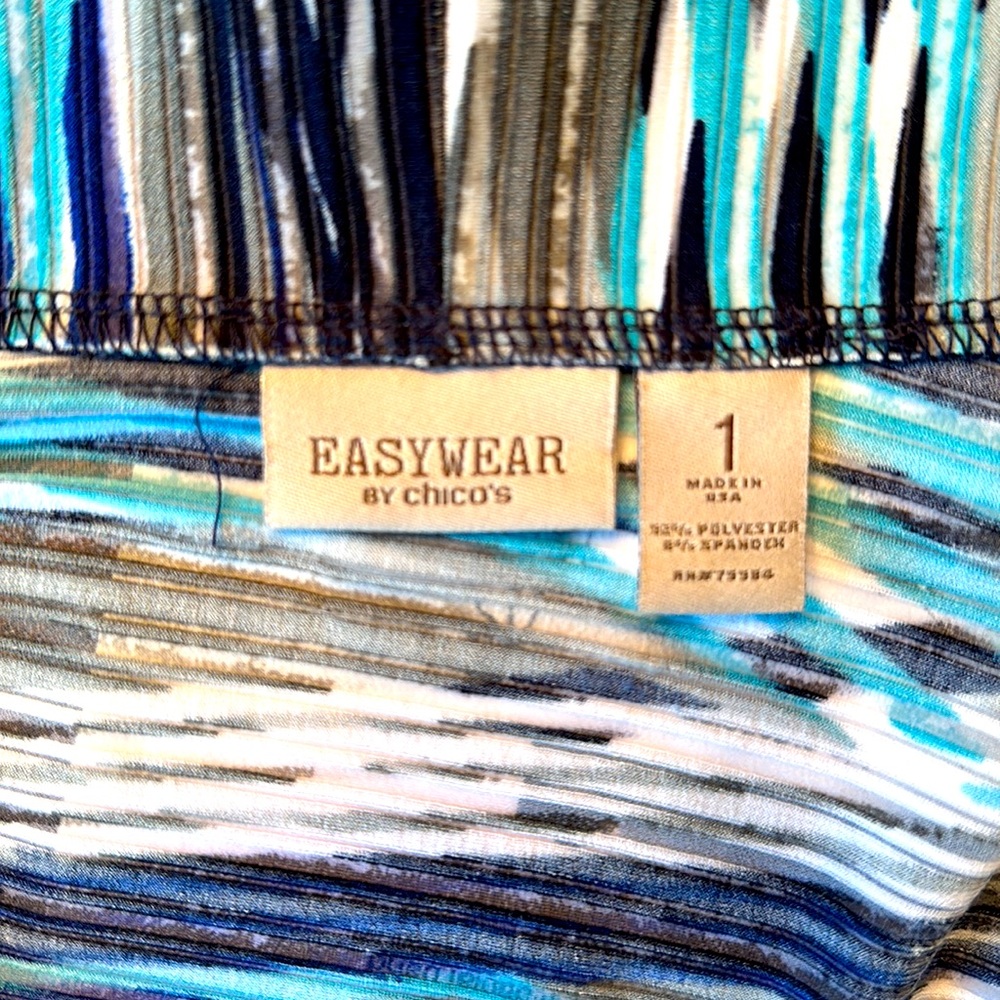 EASYWEAR BY CHICO’S SZ 1  (8) - Picture 5 of 6